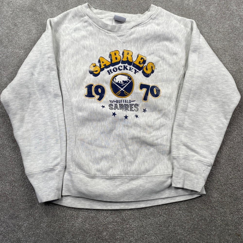 Sabres Hockey Gray Sweatshirt